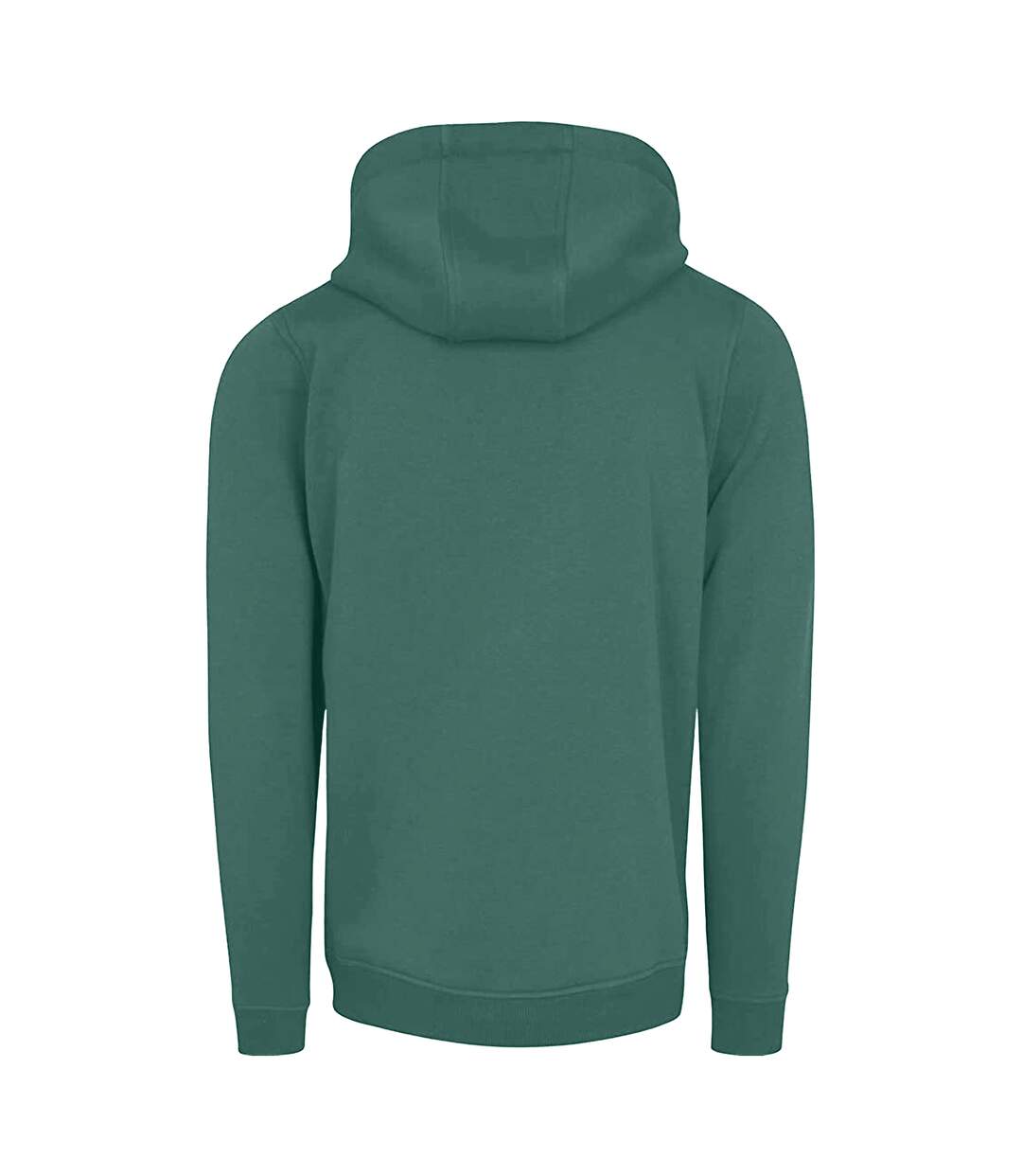 Sweat à capuche hommes vert Build Your Brand-2