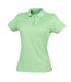 Henbury Womens/Ladies Coolplus® Fitted Polo Shirt (Lime Green) - UTRW636