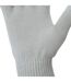 Unisex Adult Knitted Gloves Grey Print Slazenger-4