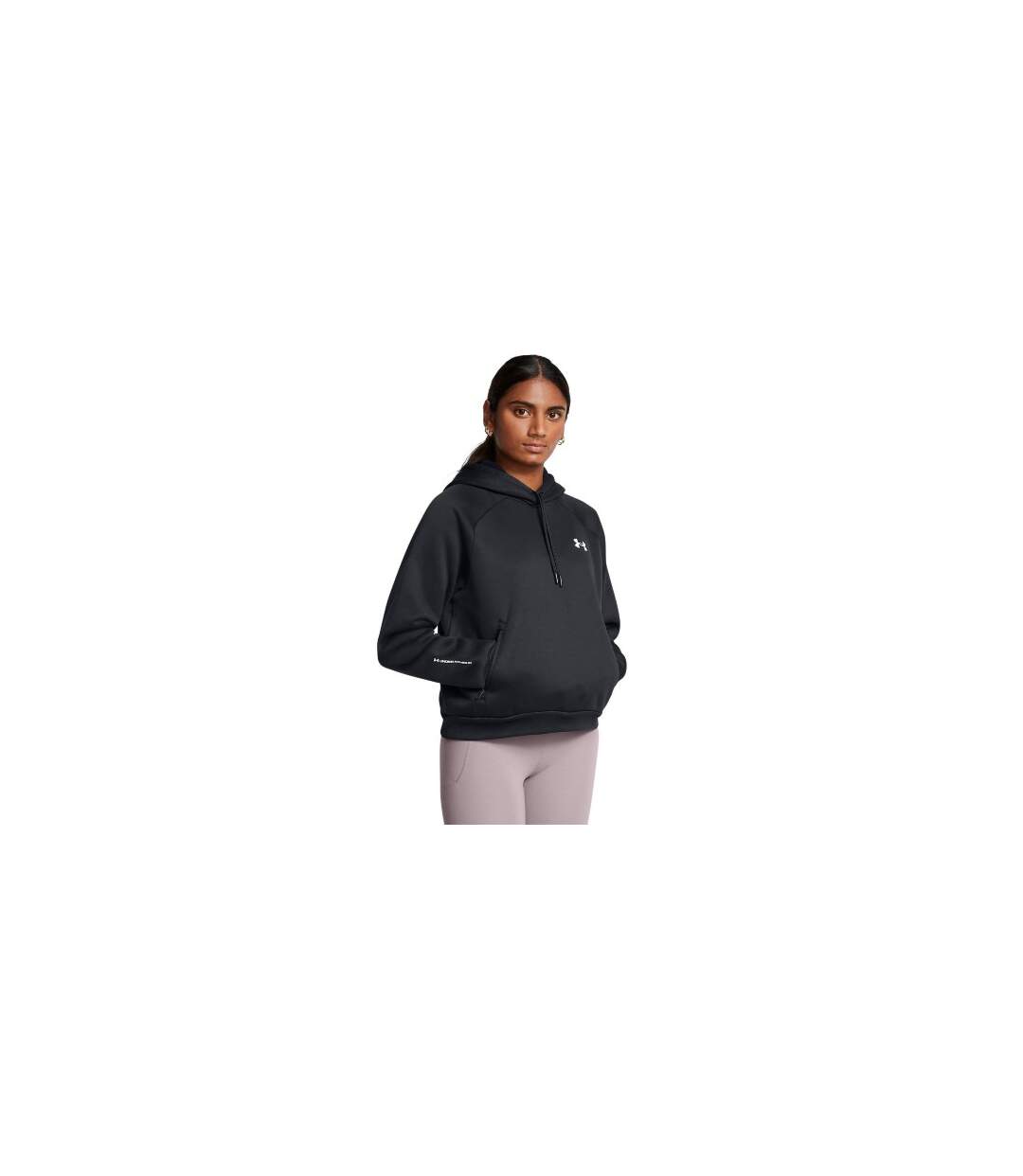 Sweat À Capuche Pro Femme Noir Under Armour-1