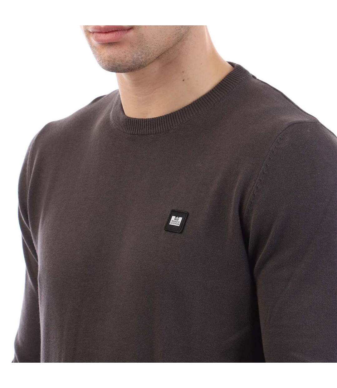 Mens Argentina Cotton Sweatshirt Charcoal Weekend Offender-4