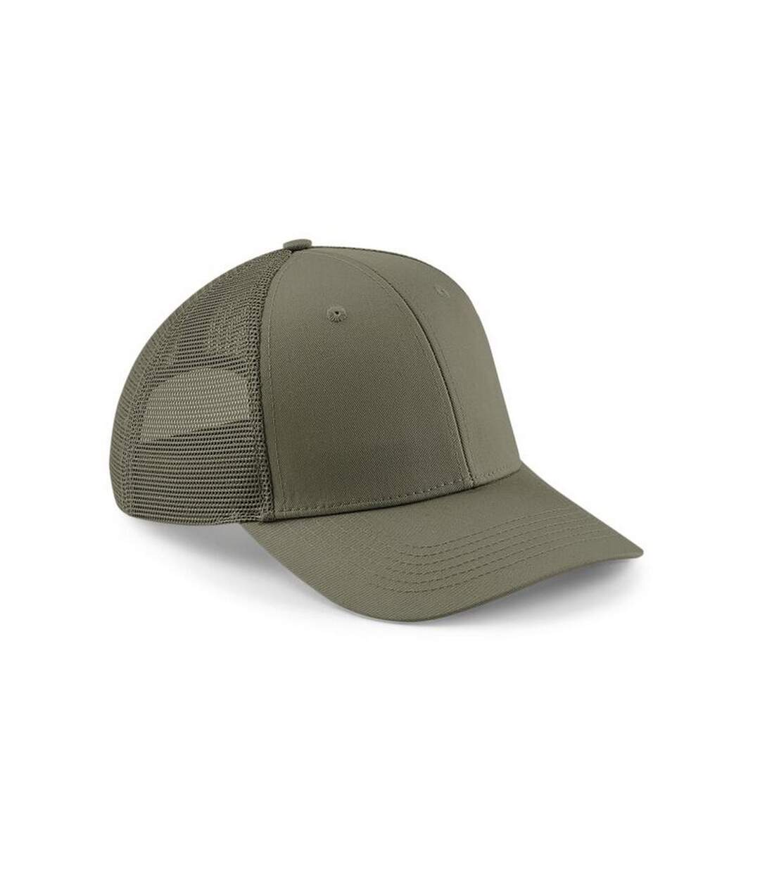 Casquette Trucker Urbanwear Vert Kaki Beechfield-1