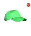 Lot de 2  casquettes unies adulte vert tendre Result-1