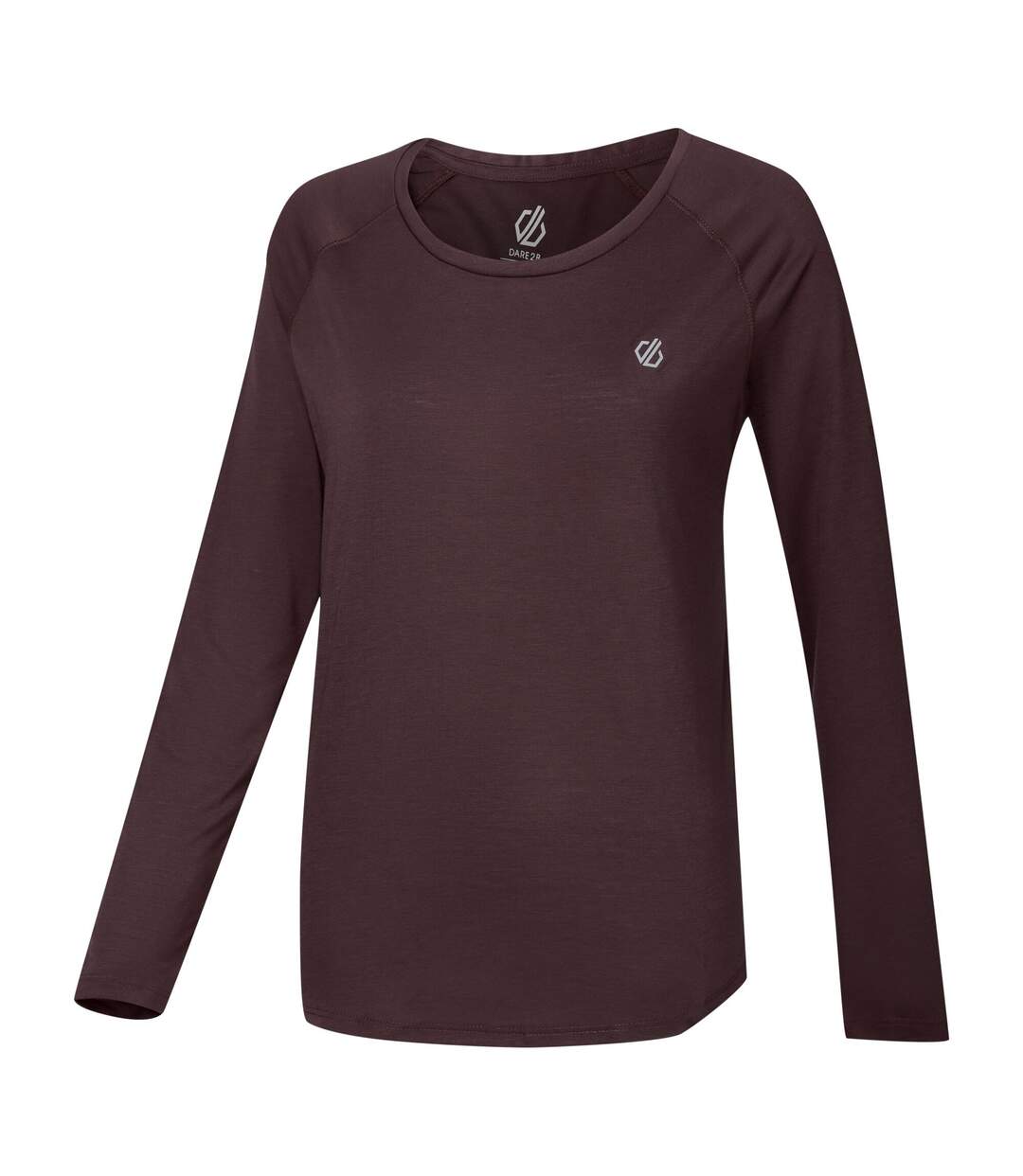 Womens/ladies Serenity Long-sleeved T-shirt Huckleberry Dare 2B-4