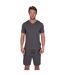 Ensemble de pyjama classic homme gris anthracite Light And Shade