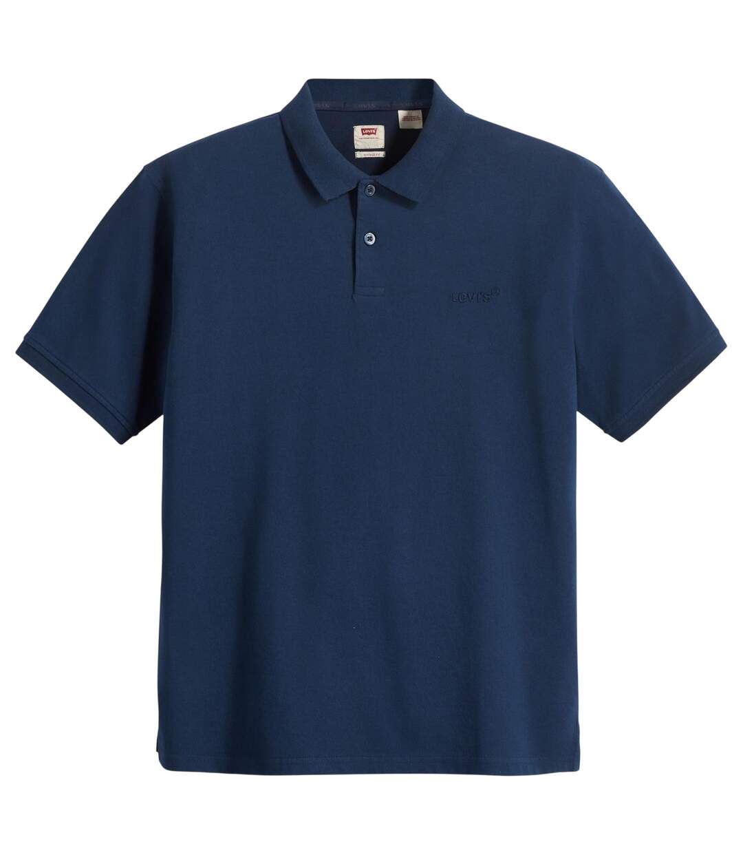 Mens Cotton Relaxed Fit Polo Shirt Navy Blazer Ben Sherman-2