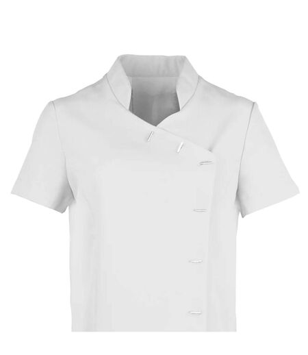 Pack Of 2  Womens/ladies *orchid* Tunic / Health Beauty & Spa / Workwear  White Premier