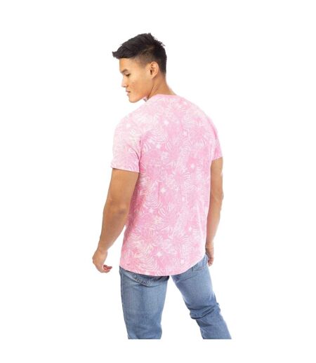 T-shirt Motif/style Imprimé Feuille Madders Homme Rose Peter Werth
