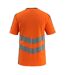 T-shirt Safe Supreme Sandwell Homme Orange Fluo Bleu Marine Foncé Mascot-2