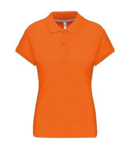 Polo manches courtes - Femme - K242 - orange