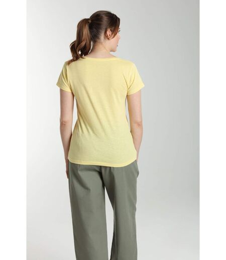 Tee Shirt Col Rond Manches Courtes Femme Marine   Avec Col Rond | Gerard Pasquier