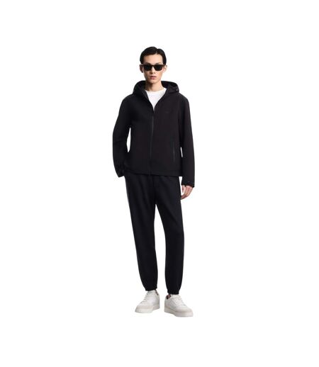 Veste Softshell À Capuche Motif/style Uni Homme Noir Lyle & Scott