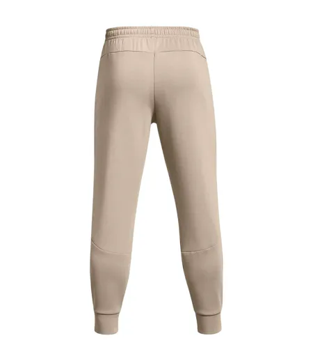 Mens Fleece Tapered Joggers Brown Under Armour