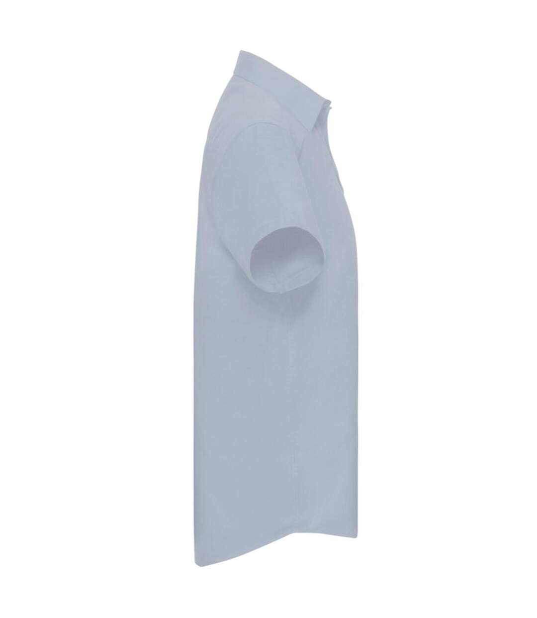 Chemise Manches Courtes Homme Bleu Clair Russell-3