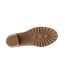 Womens/ladies Barbara Block Heel Chelsea Boots Cognac Only-4