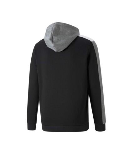 Sweat à capuche Marine/Gris Homme Puma Ess Block - S