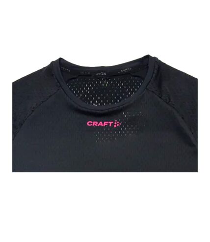 Craft Womens/Ladies CTM Distance Short-Sleeved T-Shirt (Black) - UTUB919