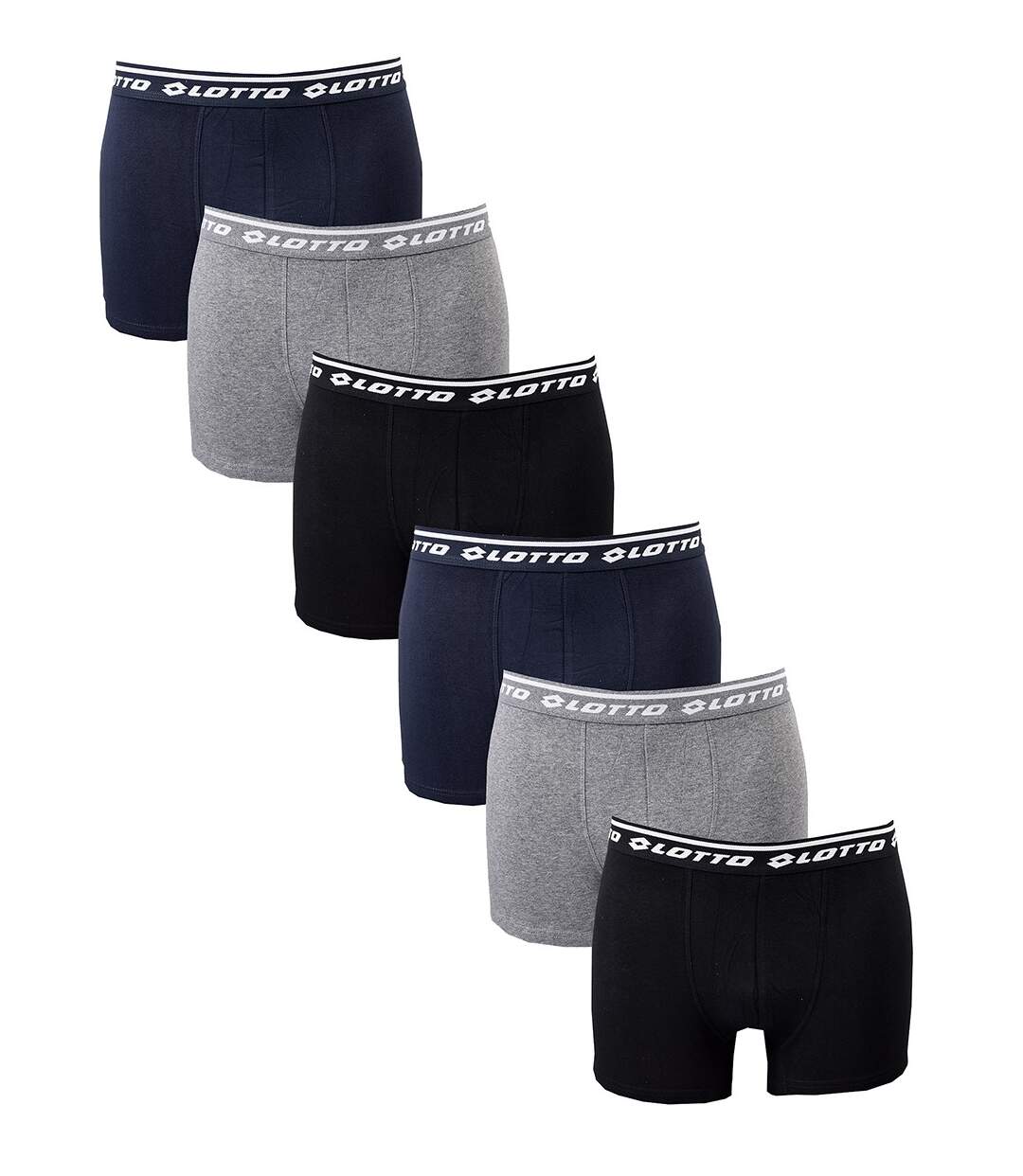 Boxer homme LOTTO Pack de 6 Boxers 1218-2