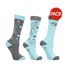Chaussettes Pour Bottes Dynamizs Ecliptic Bleu Pâle Gris Hy-1