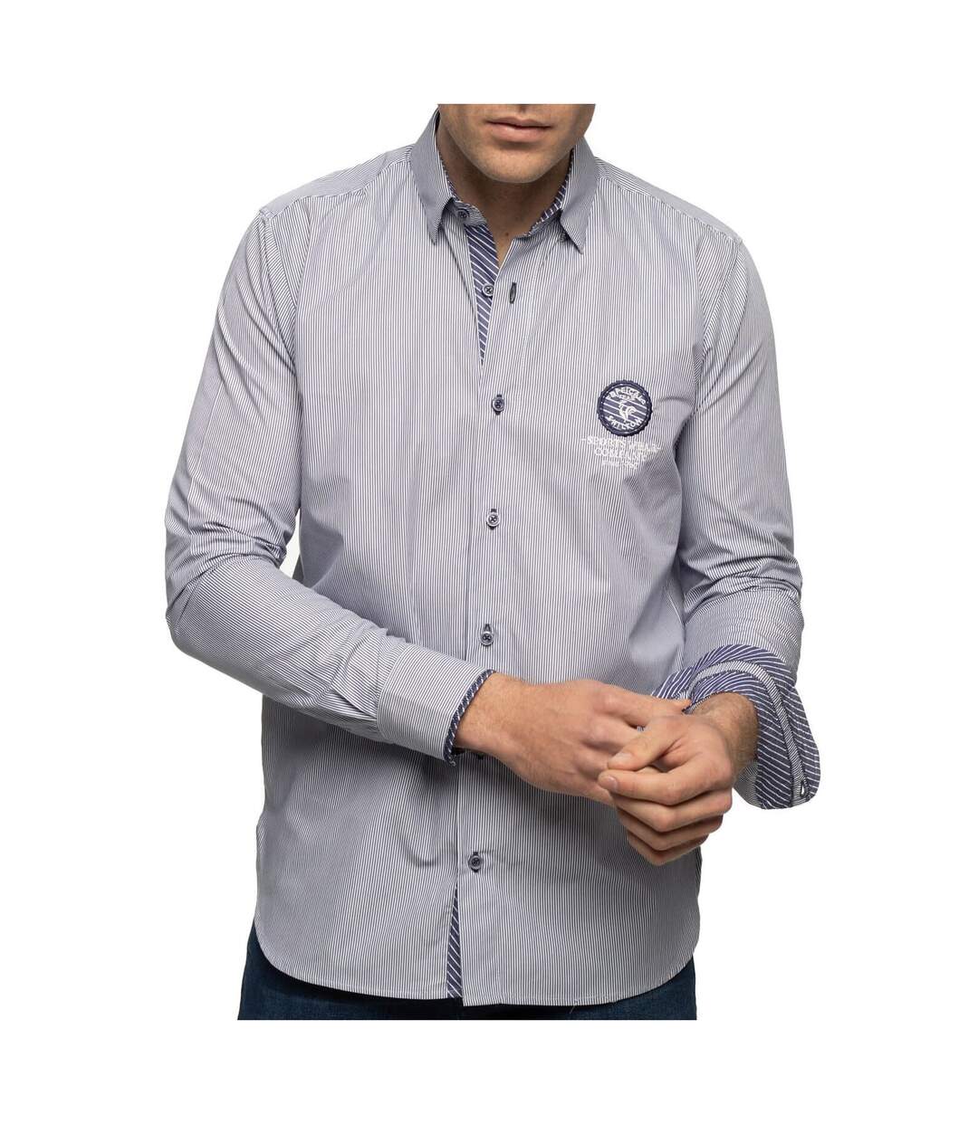 Chemise rayée manches longues COMPANY