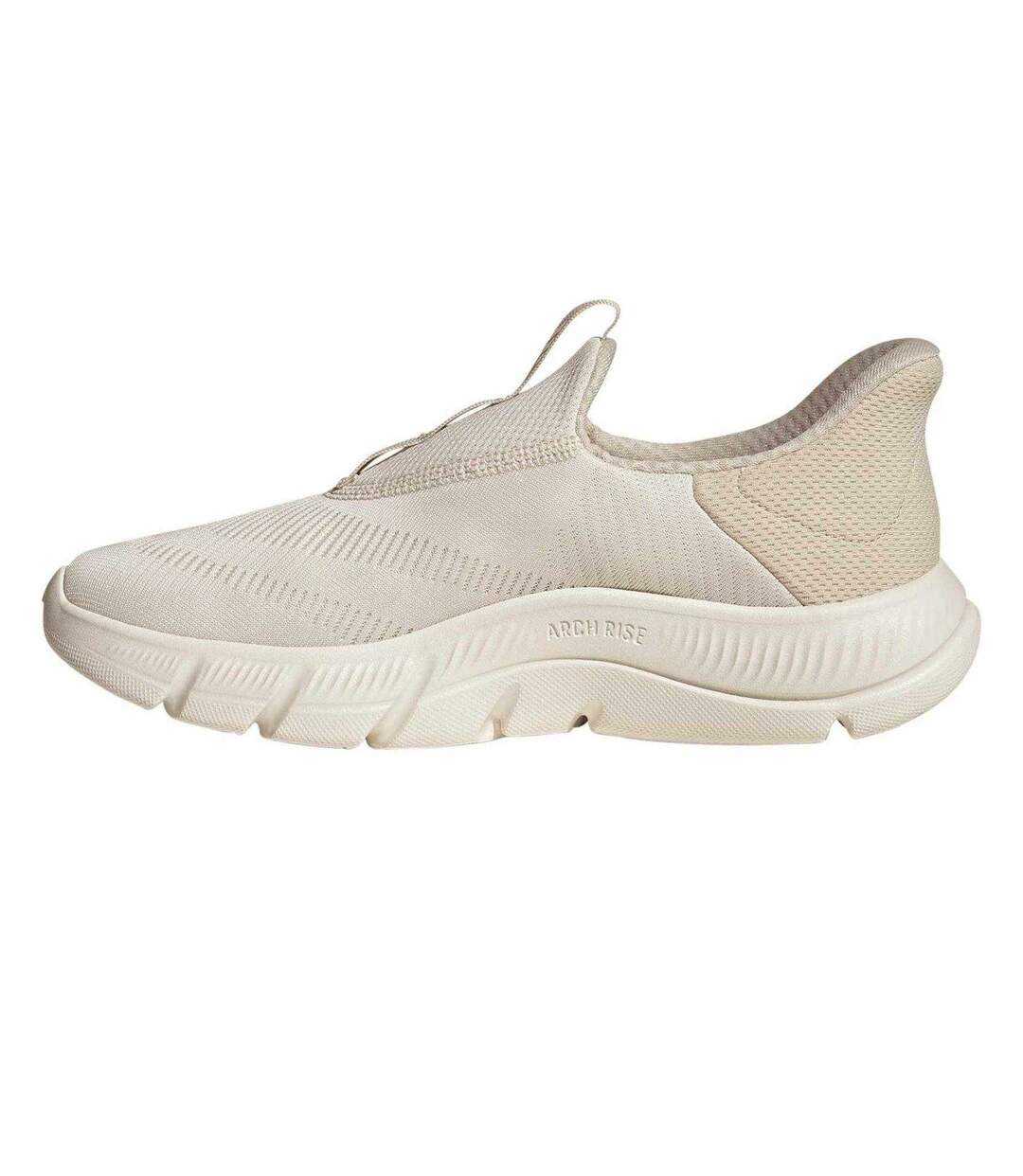 Womens/ladies 3 Stripes Cloudfoam Trainers Wonder White Adidas-3