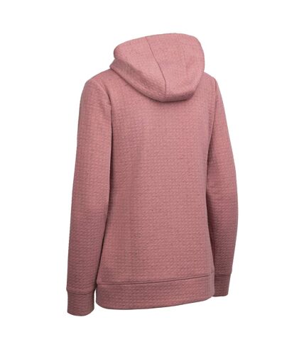 Womens/ladies winnie hoodie light mulberry marl Trespass