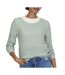 Pull vert femme only geena xo-1