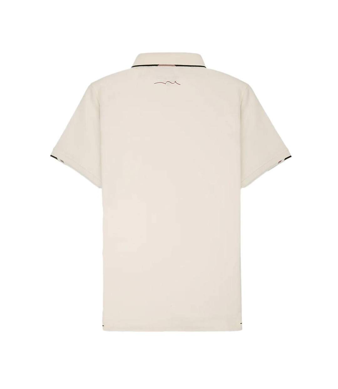 Polo Blanc Homme Teddy Smith Rayan - S