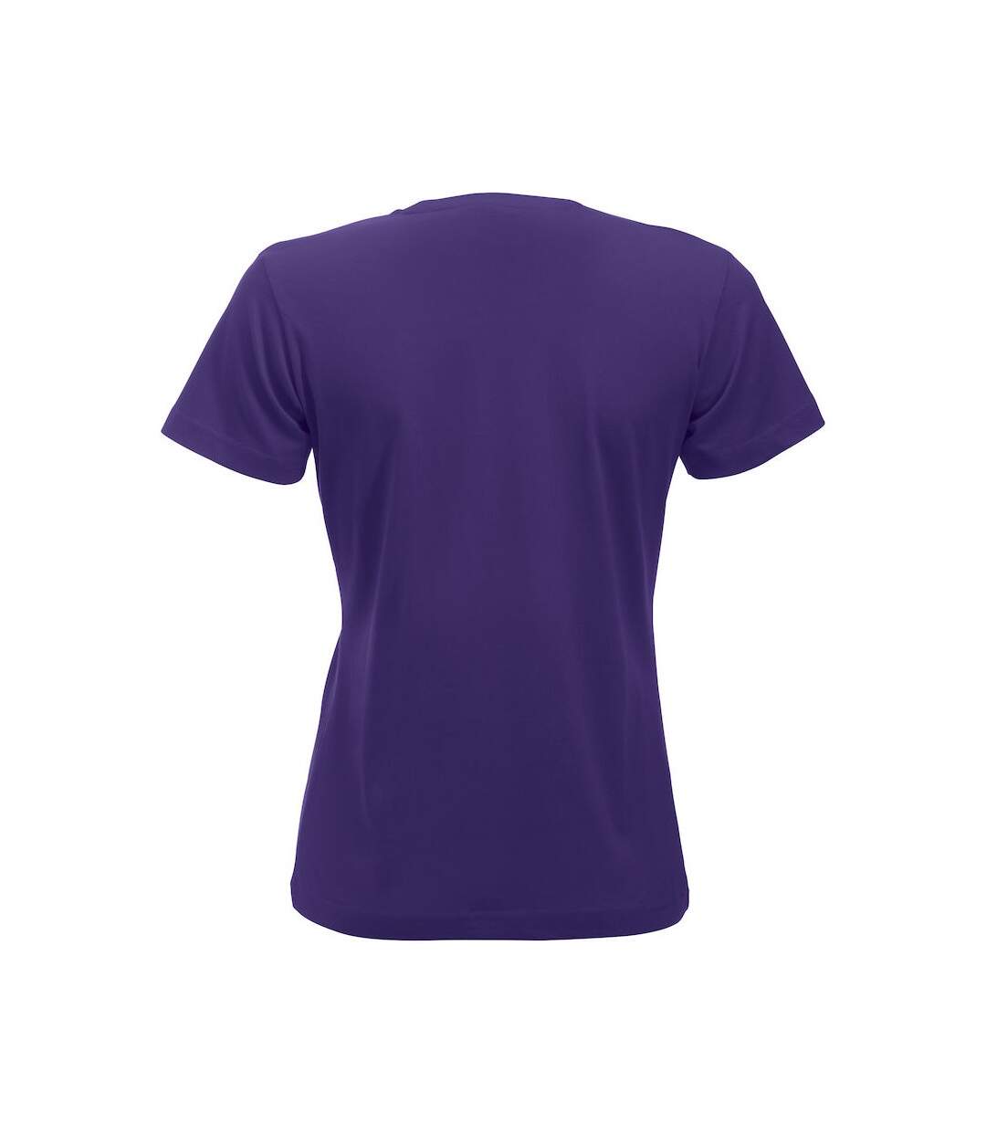 Womens/ladies New Classic T-shirt Bright Lilac Clique-2