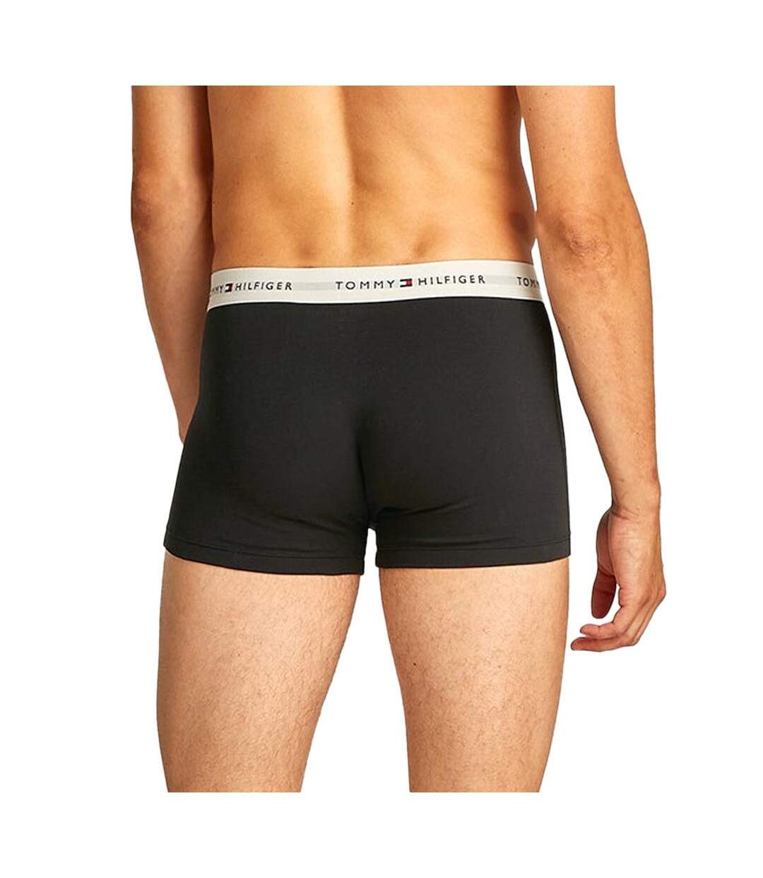 X3 boxers noir/gris/marine/bleu  homme tommy hilfiger trunk - m-3