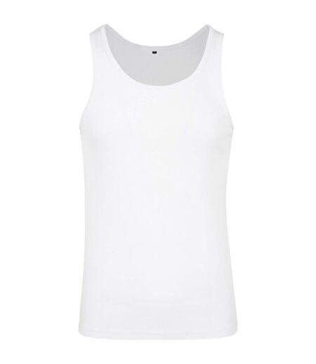 Débardeur Motif/style Uni Homme Blanc Build Your Brand