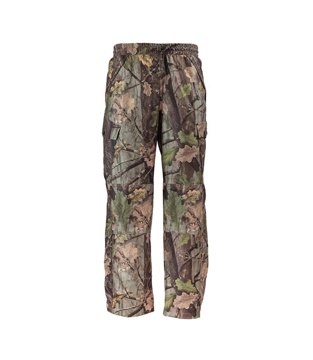 Pantalon De Randonnée Motif/style Camouflage Hunters Homme Vert Marron Jack Pyke-1