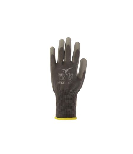 Glenwear Unisex Adult PU Glove (Gray) (XL)