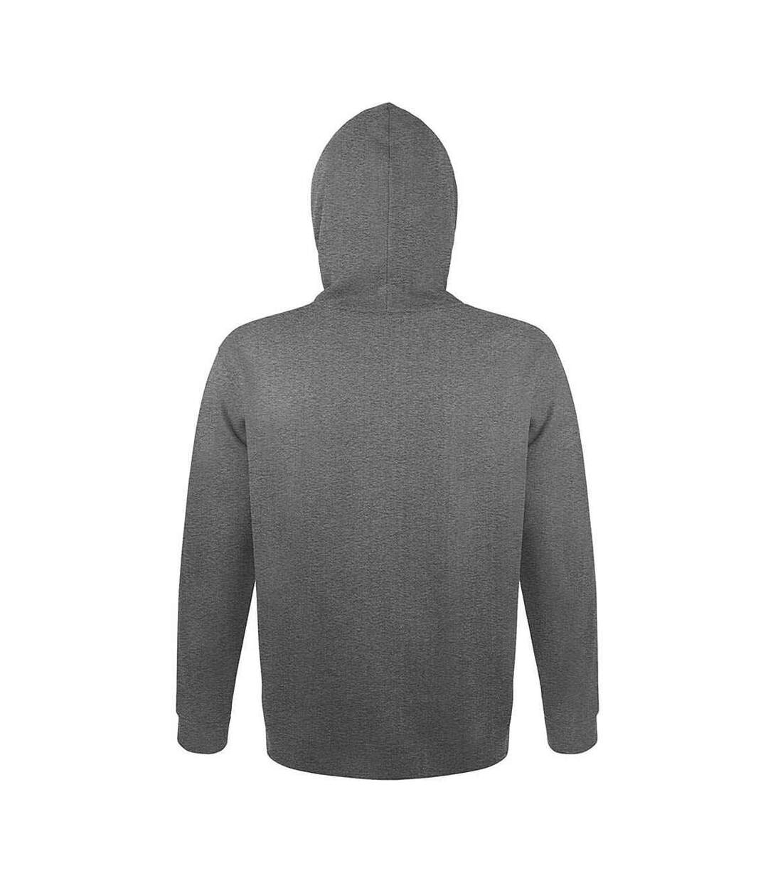 Sweat À Capuche Snake Adulte Charbon Chiné SOLS-2