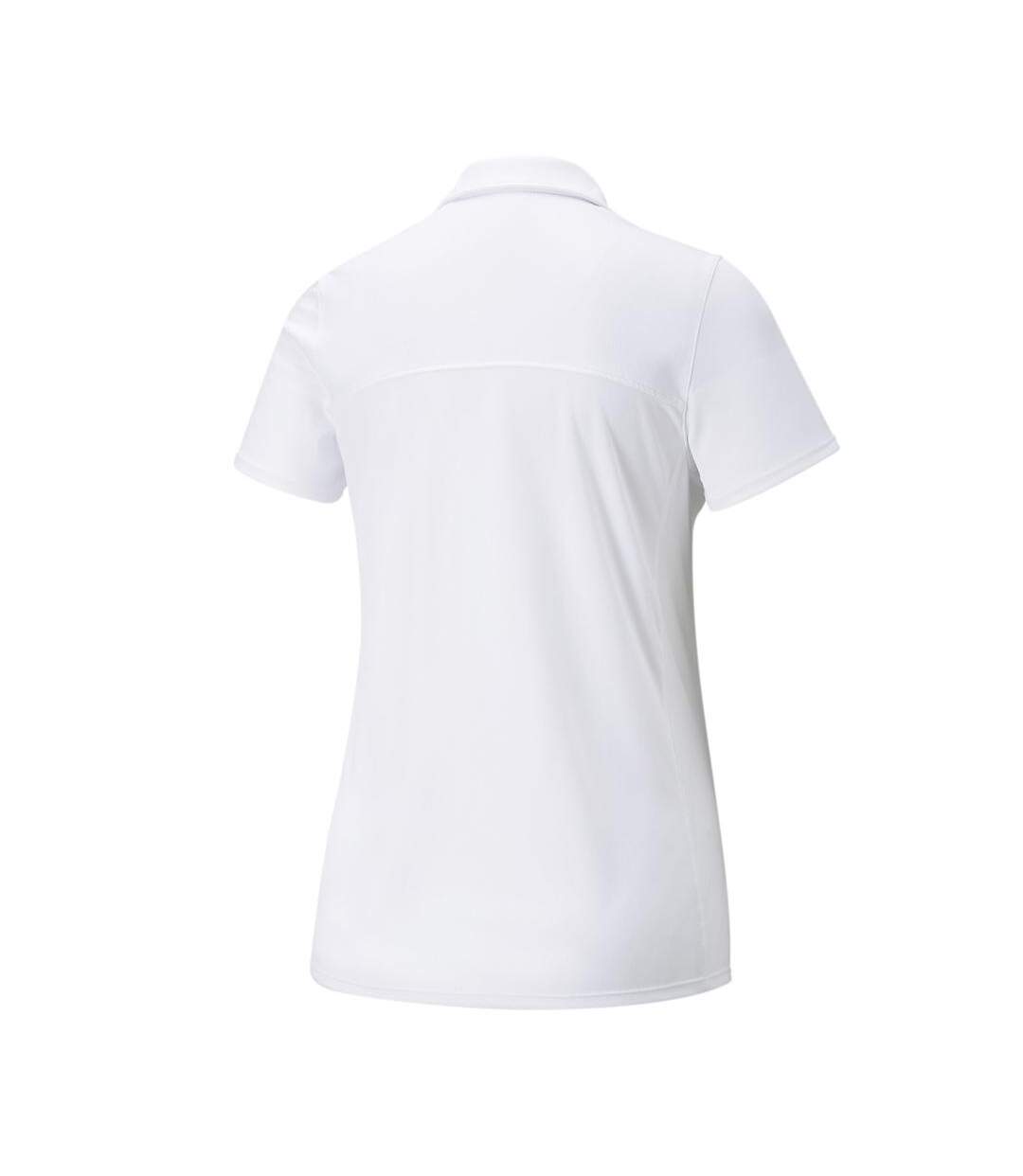 Polo Blanc Femme Puma Gamer 532989 - L