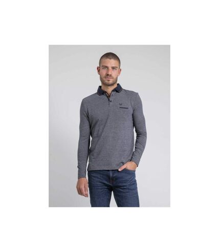 Polo manches longues pur coton PIVALMOX