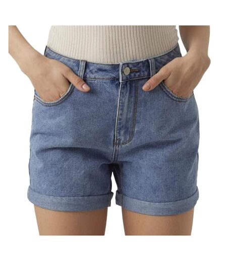 Short en Jean Bleu Femme Vero Moda Zuri - L