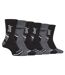 Mens 6 Pack Walking Boot Socks | Polyester Outdoor Socks for Hiking-1
