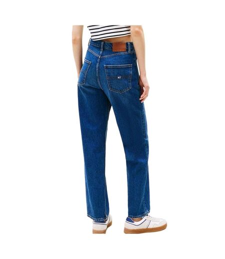 Jean droit bleu femme tommy hilfiger layla - w26-l30
