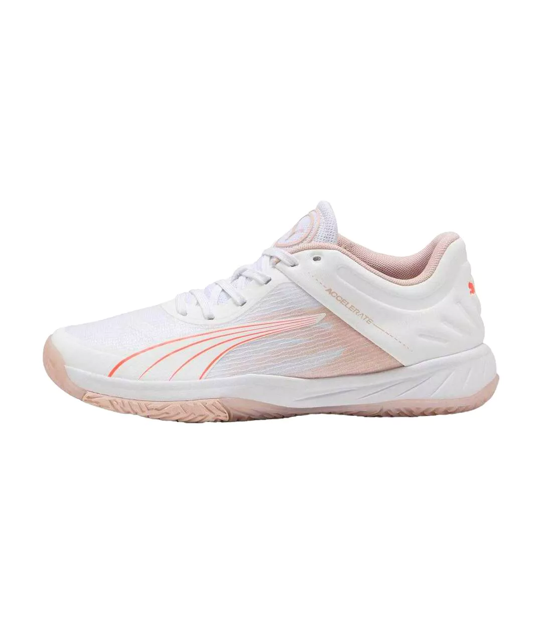 Baskets Accelerate Turbo Adulte Blanc Jaune Puma-2