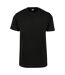 T-shirt Motif/style Uni Basic Homme Noir Urban Classics-1
