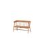 Banc de Jardin en Teck Split 132cm Naturel-3