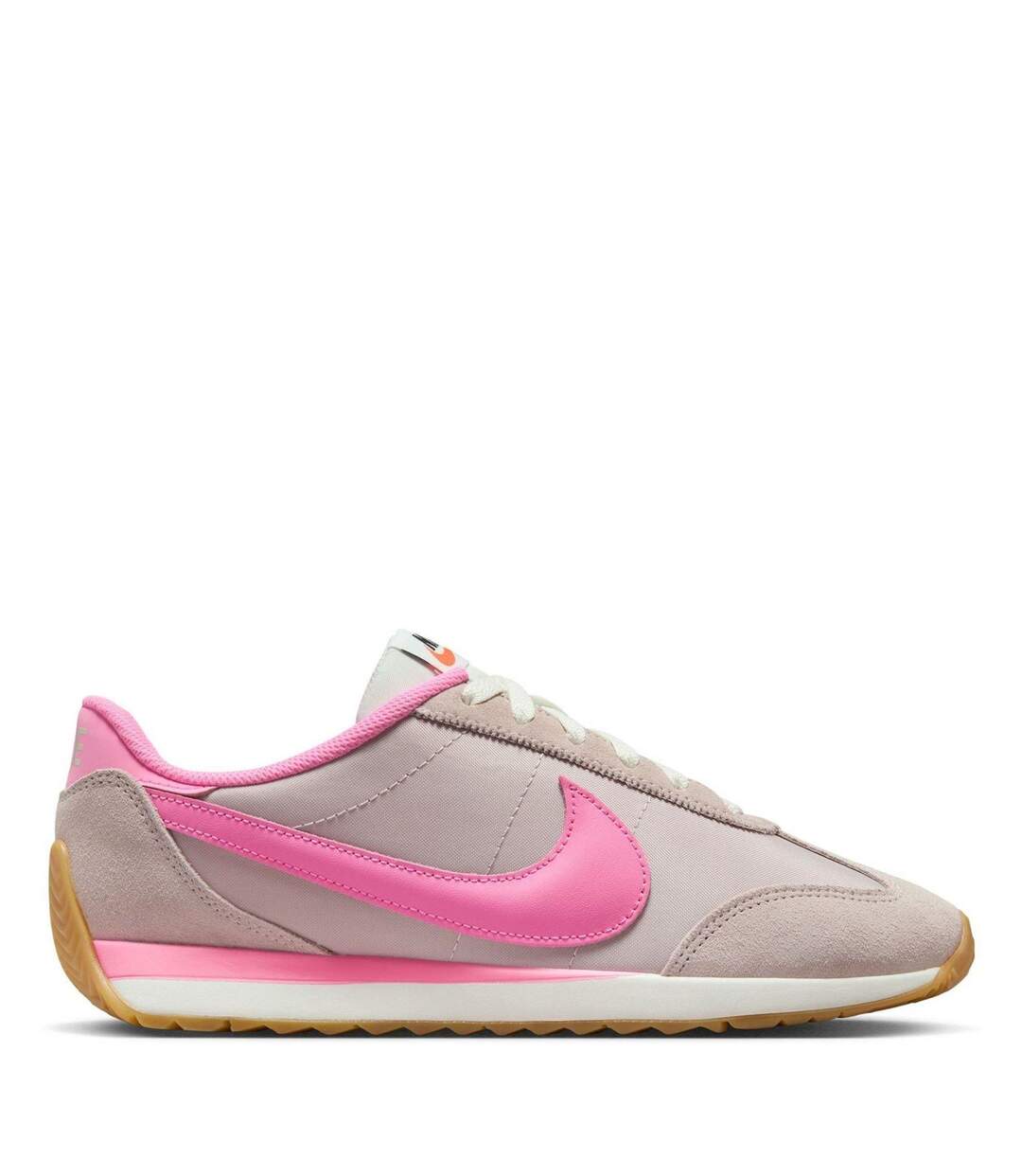 Baskets Waffle Debut Femme Rouge Rose Nike-1