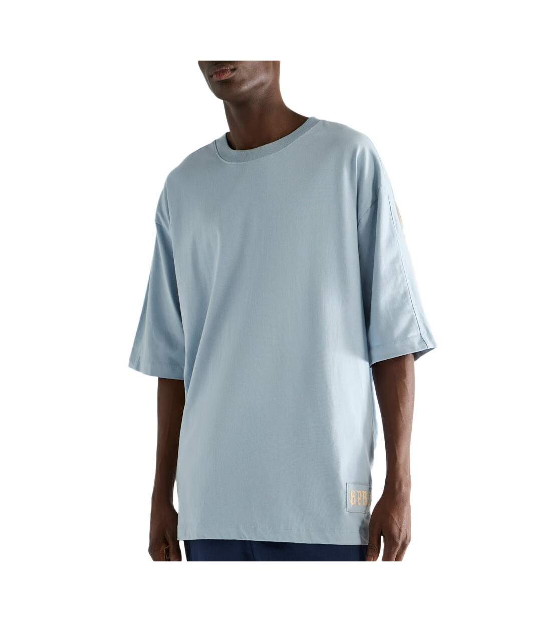 T-Shirt bleu homme kaporal soper-1