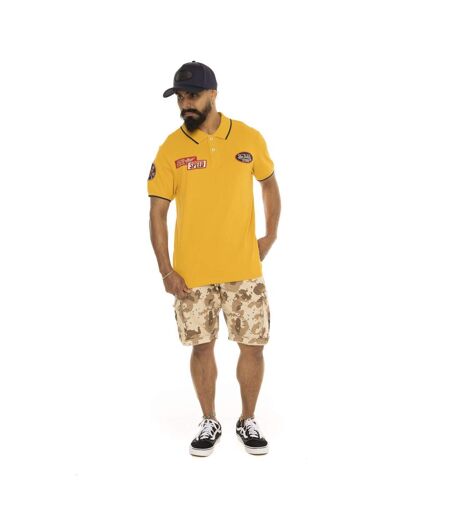 Polo homme manches courtes avec patchs Superior Vondutch