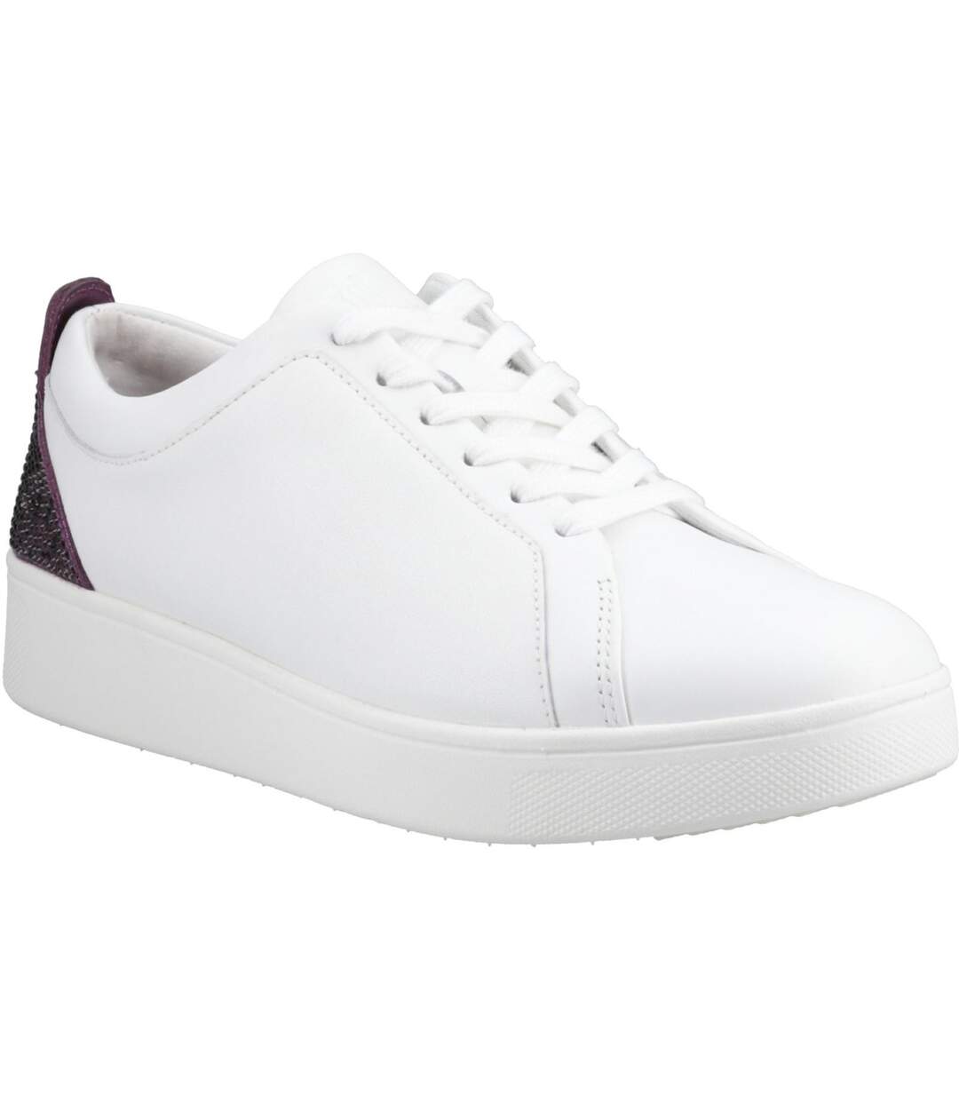 Baskets rally femme blanc / mauve / bordeaux FitFlop-1