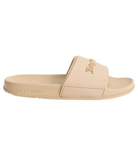 Womens/ladies embossed sliders nomad Juicy Couture