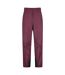 Mens gravity ski trousers burgundy Mountain Warehouse