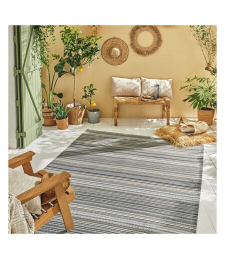 Tapis extérieur en polypropylène Capri 1746 gris 150 x 220 cm