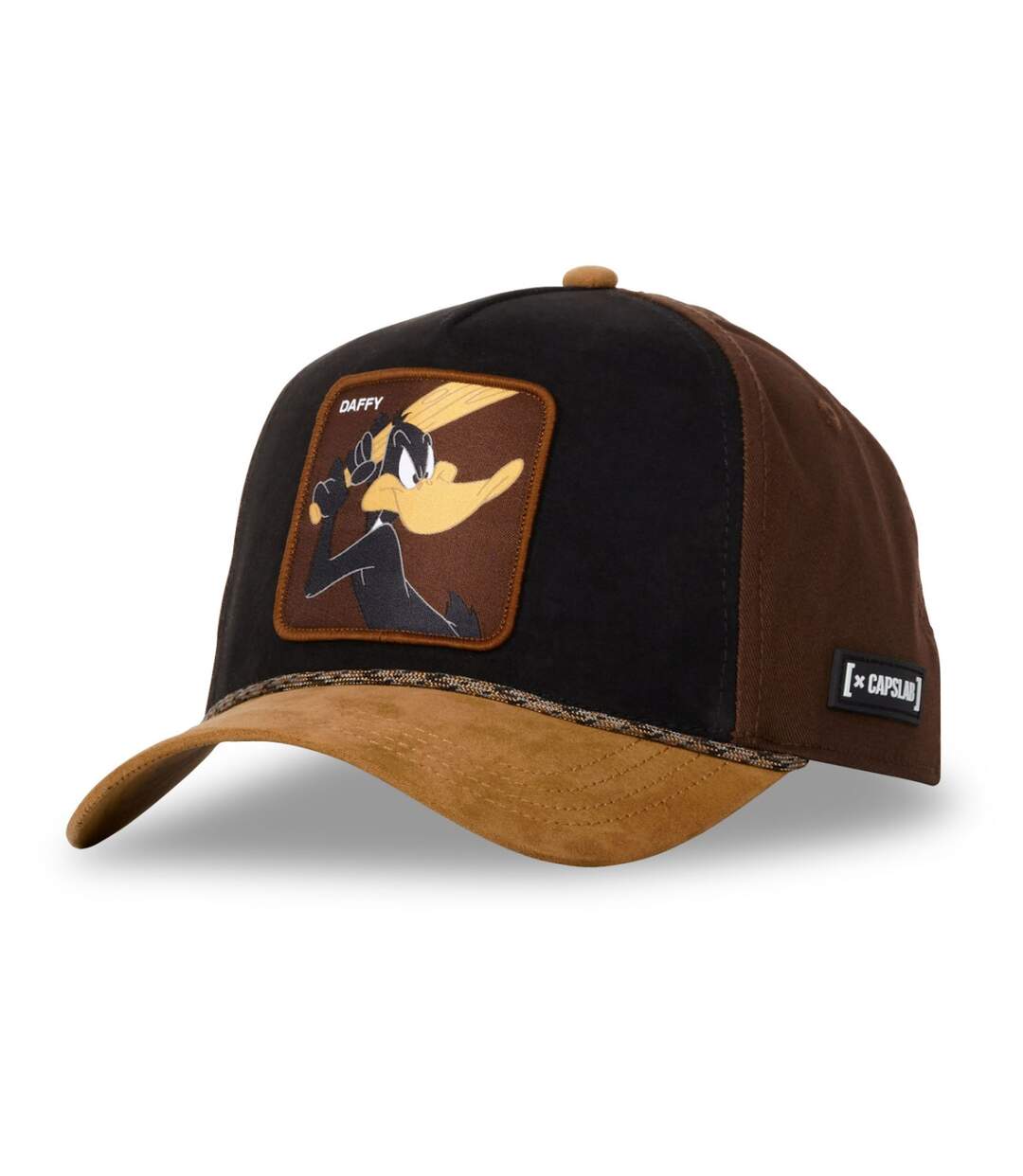 Casquette homme trucker en suedine finitions premium Looney Tunes Daf Capslab-1